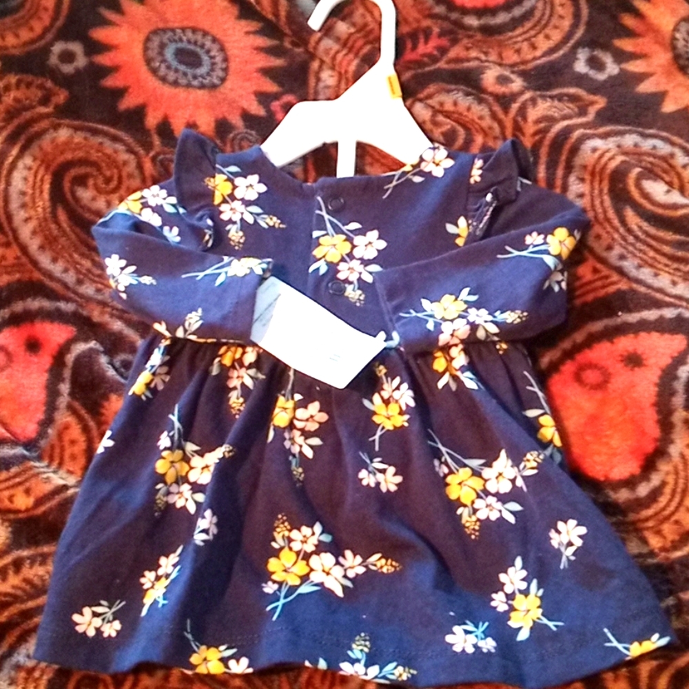 Blue Newborn Dress